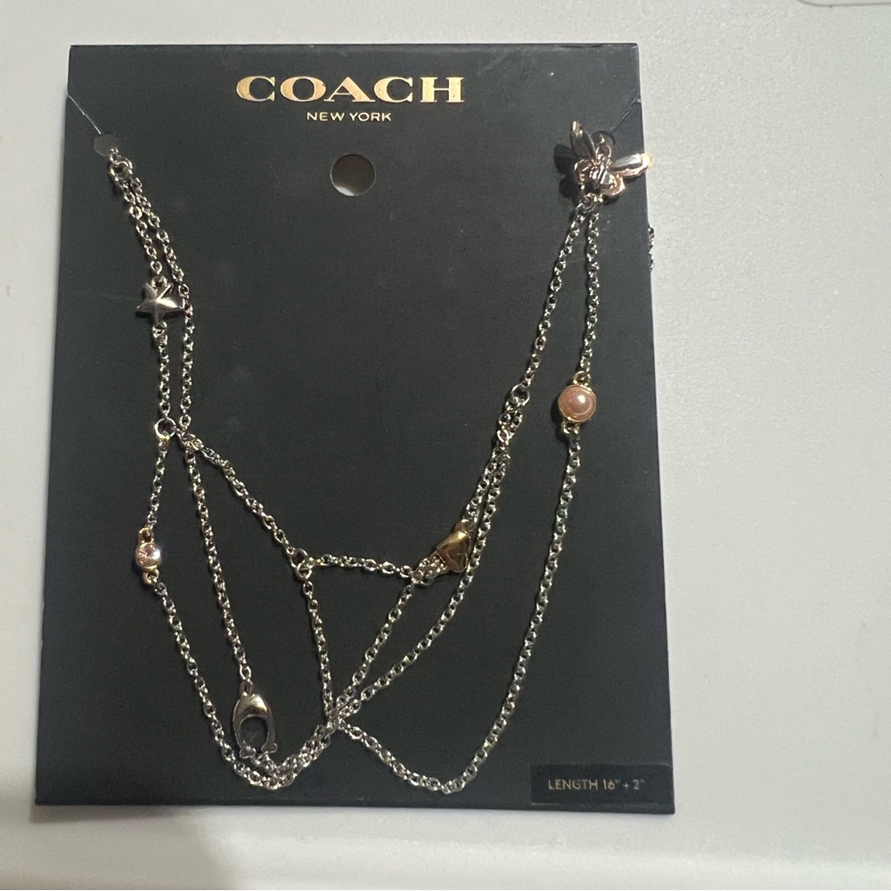 Coach Women’s layered necklace